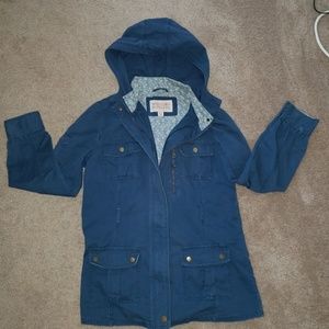 Blue Cargo Jacket